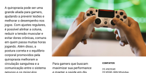 QUIROPRAXIA E OS GAMERS